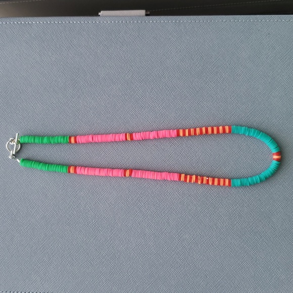 New Unisex Heishi Bead Necklace - Picture 2 of 5